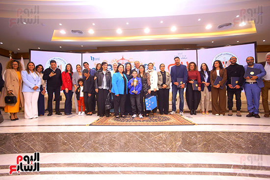 احتفالية تكريم وزارة التضامن لصناع مسلسل لام شمسية