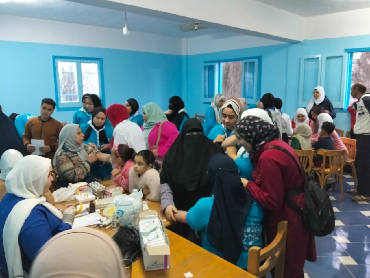 قافلة طبية بقرية بكفر الشيخ قافلة طبية بقرية بكفر الشيخ