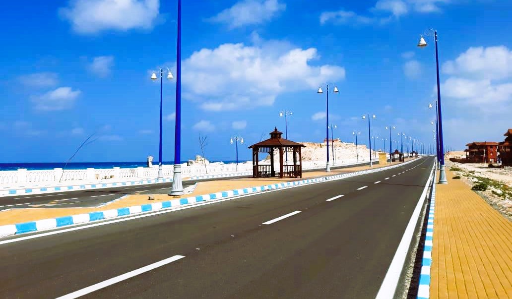 كورنيش مطروح الجديد ضمن خطة التطوير الحضاري كورنيش مطروح الجديد ضمن خطة التطوير الحضاري