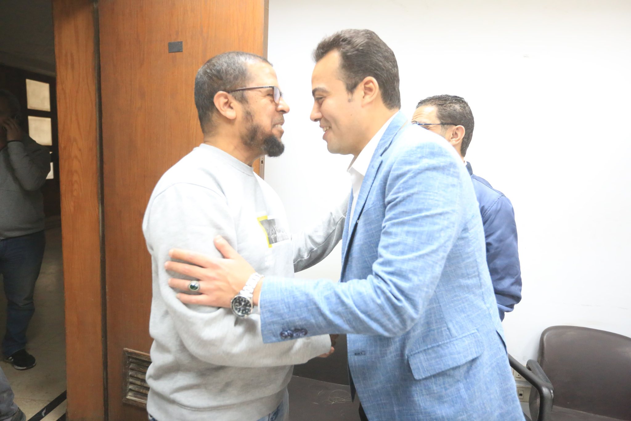 محمد السيد الشاذلى يزور الأخبار  فى اطار جولاته الانتخابية (14)