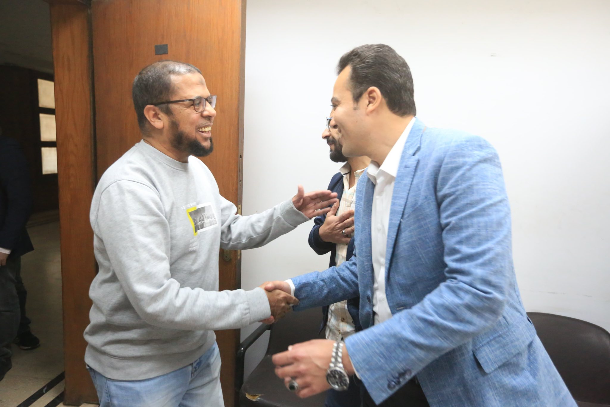 محمد السيد الشاذلى يزور الأخبار  فى اطار جولاته الانتخابية (17)