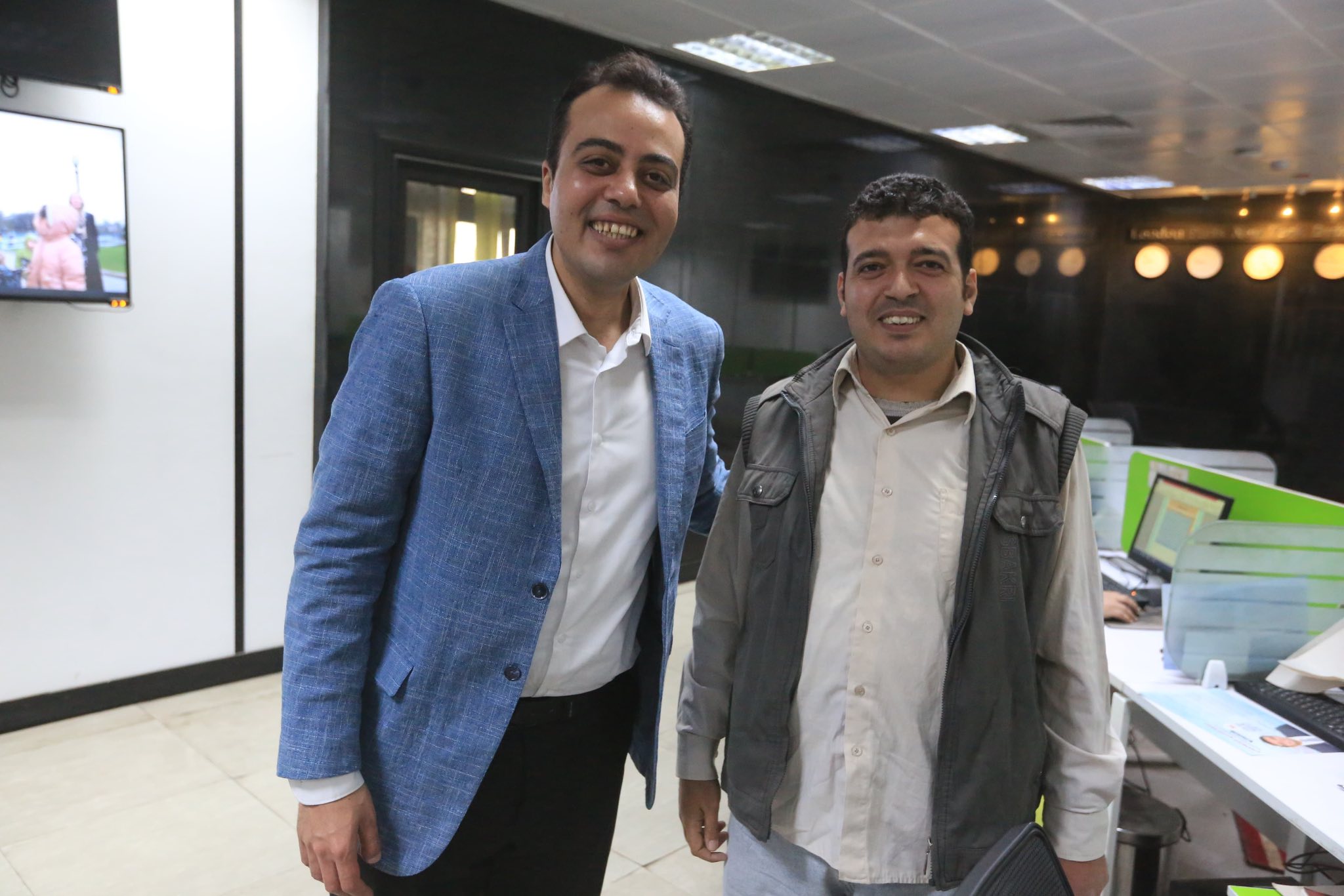 محمد السيد الشاذلى يزور الأخبار  فى اطار جولاته الانتخابية (4)