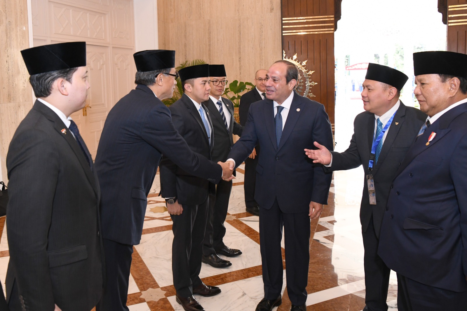 الرئيس عبد الفتاح السيسي والرئيس الإندونيسي (9)