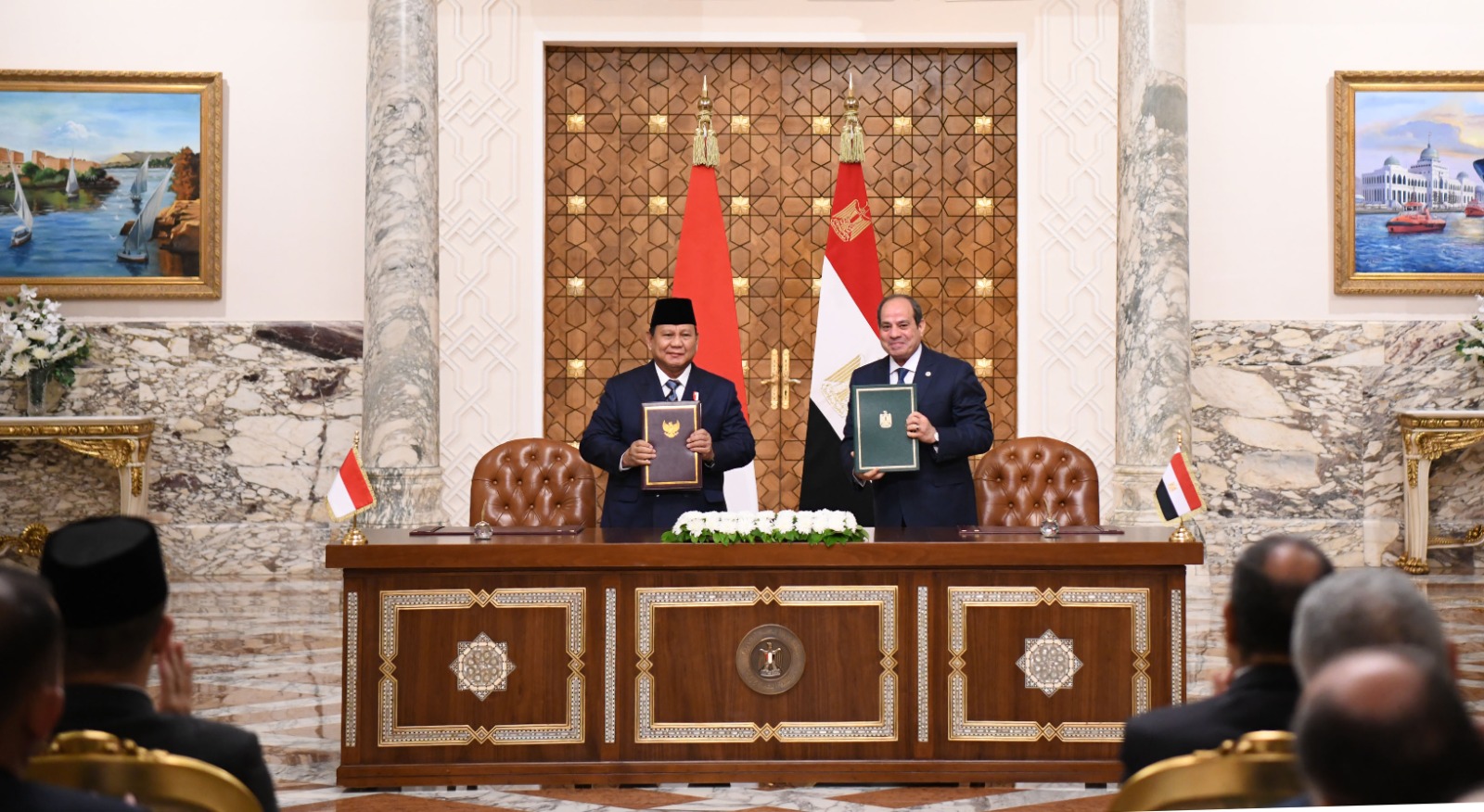 الرئيس عبد الفتاح السيسي والرئيس الإندونيسي (3)