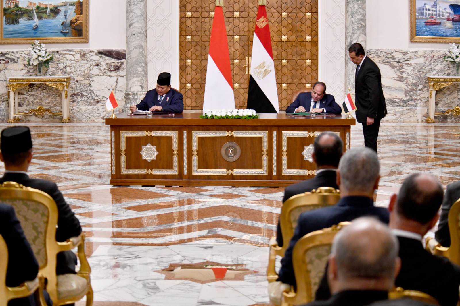 الرئيس عبد الفتاح السيسي والرئيس الإندونيسي (15)