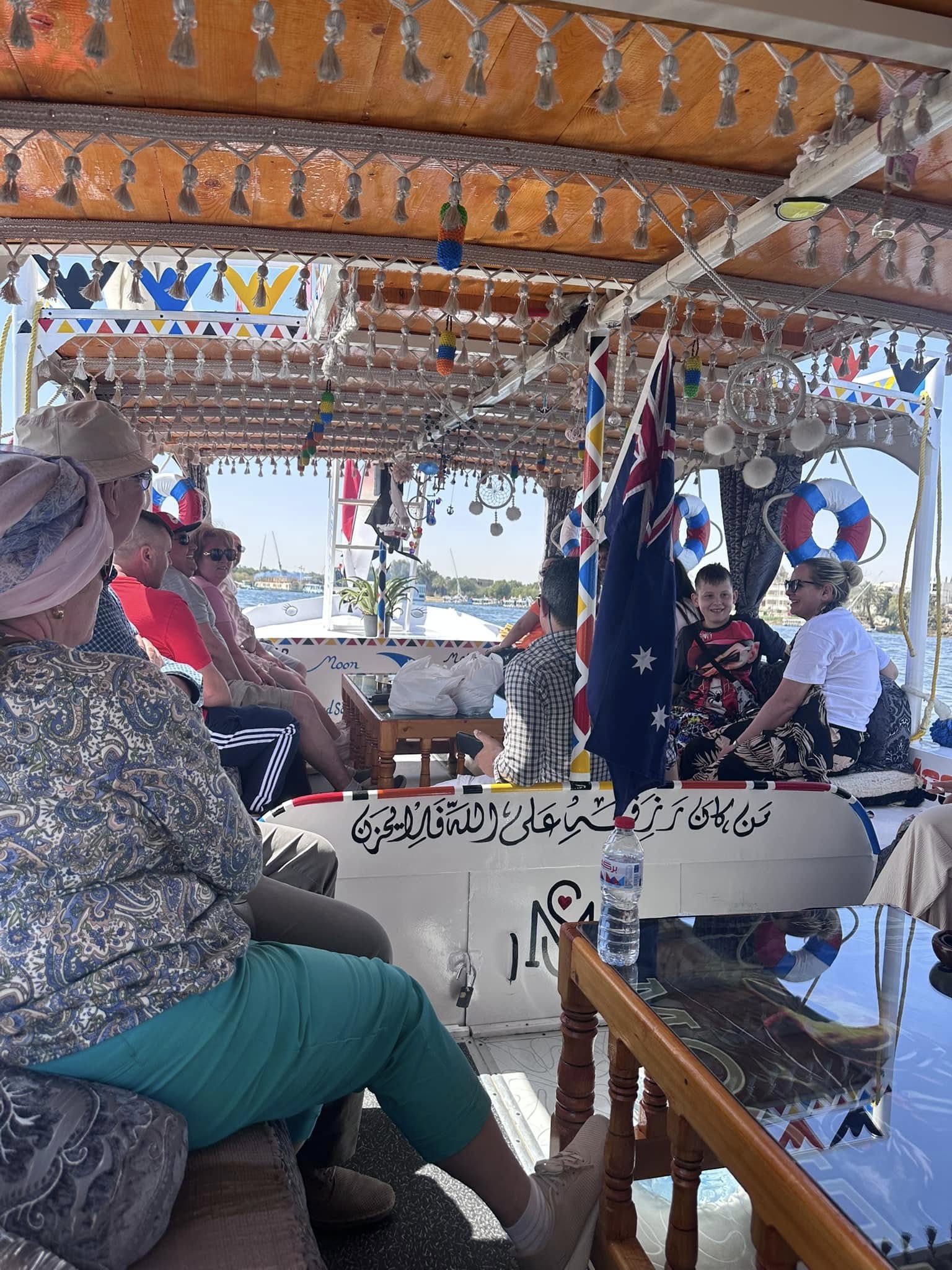 رحلات المراكب النيلية فى قلب مدينة الأقصر