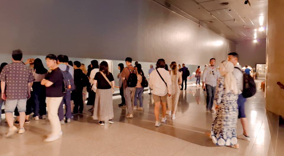 الإقبال السياحى المميز فى زيارات الأفواج بمتحف الأقصر