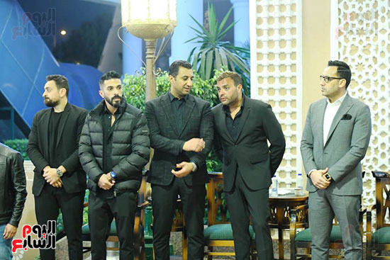عزاء والدة زوجة الفنان رامى صبرى عزاء والدة زوجة الفنان رامى صبرى
