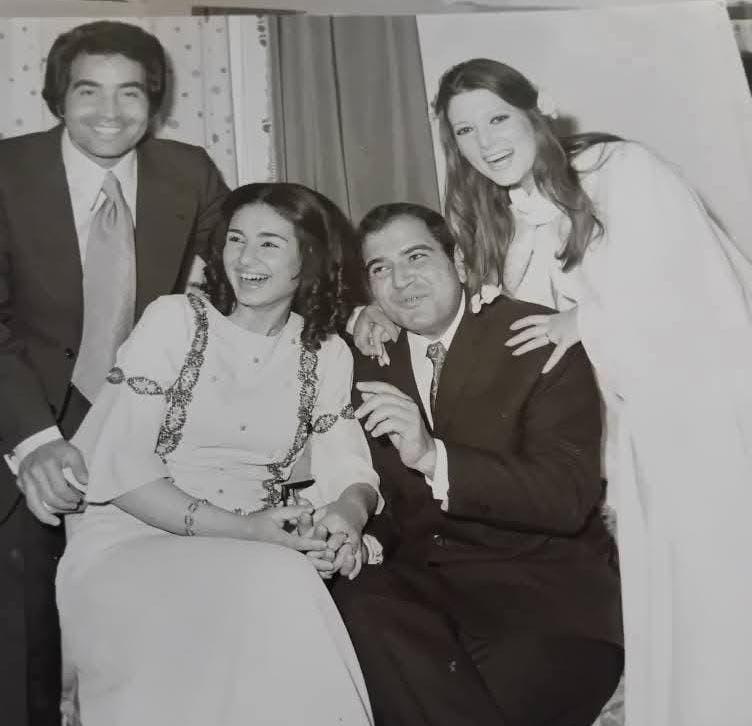 شمس البارودى تنشر صورا من عقد قرانها على حسن يوسف (9)