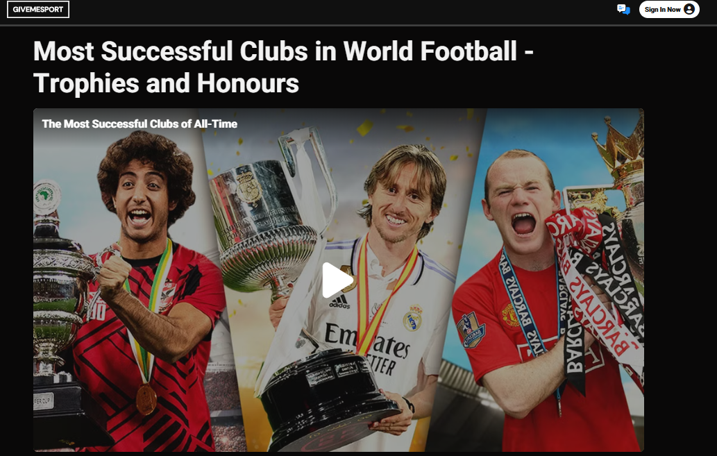 الاكثر تتويجا في العالم