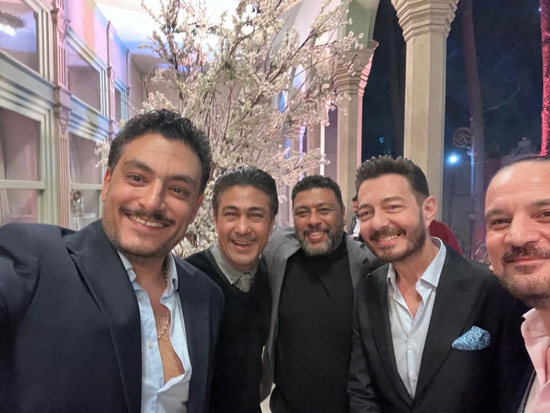 محمد جمعة وأحمد صفوت مع احمد زاهر فى حفل زفاف ابنته محمد جمعة وأحمد صفوت مع احمد زاهر فى حفل زفاف ابنته