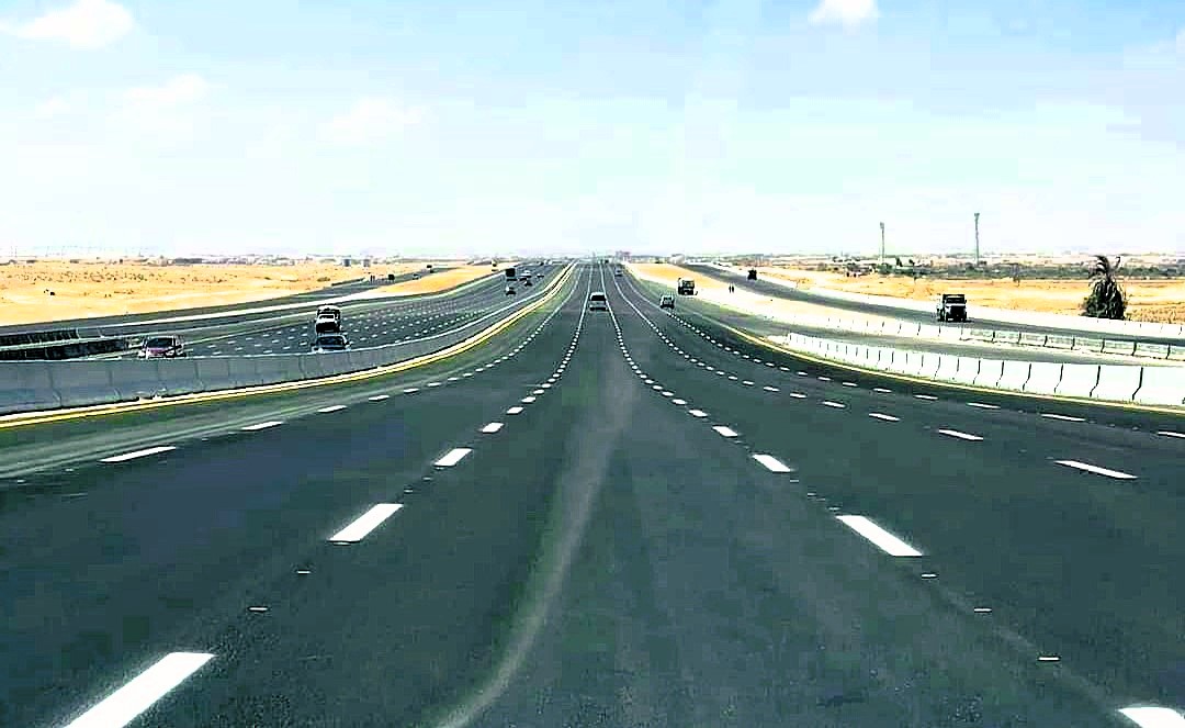 تطوير وتوسعة مدخل مطروح امتداد الطريق الساحلي