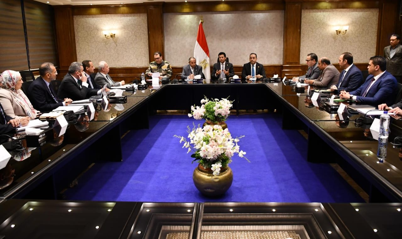 مناقشة الانتهاء من ستاد المصرى الجديد