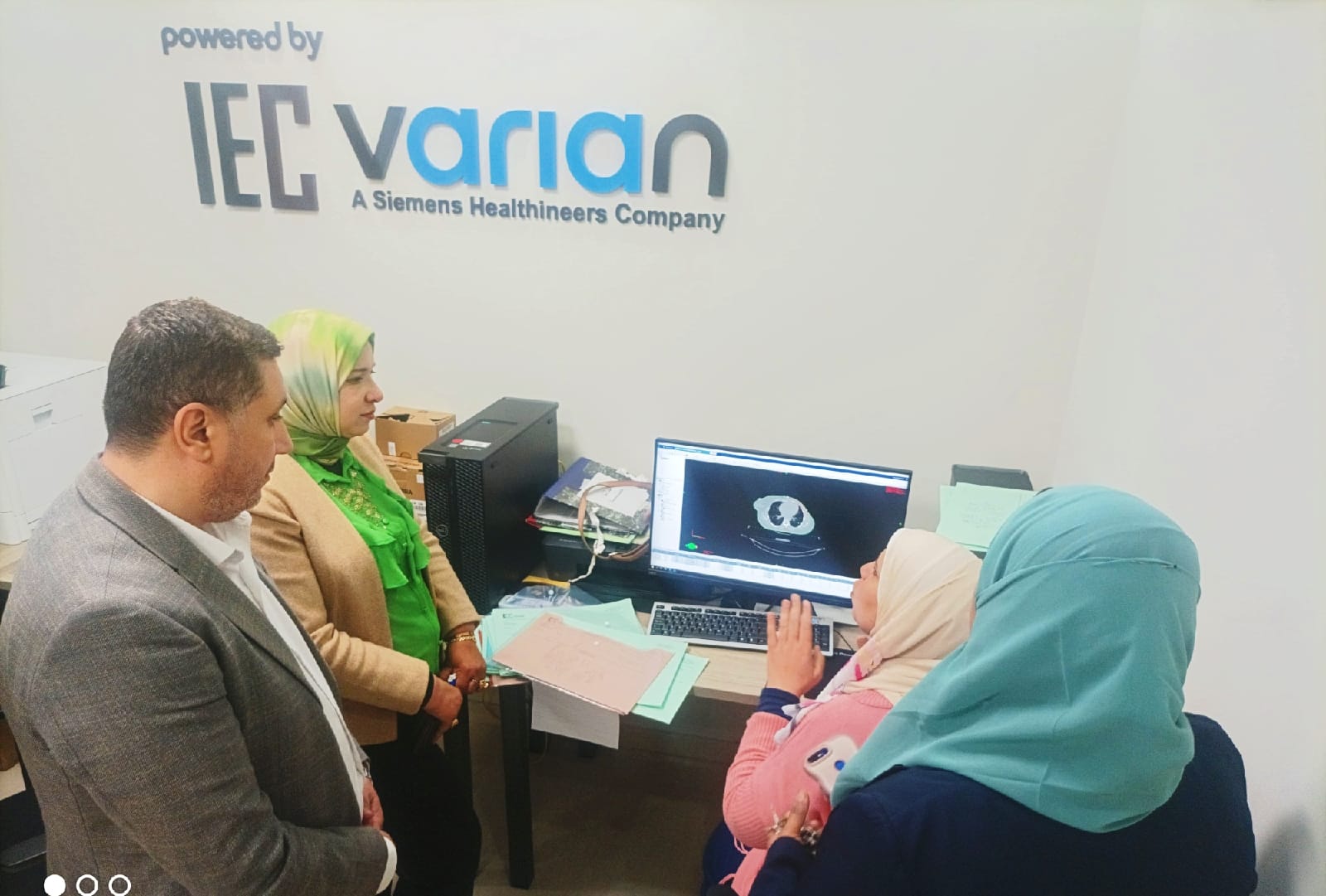 افتتاح تجريبي للعلاج الاشعاعي بمستشفي القباري بالإسكندرية