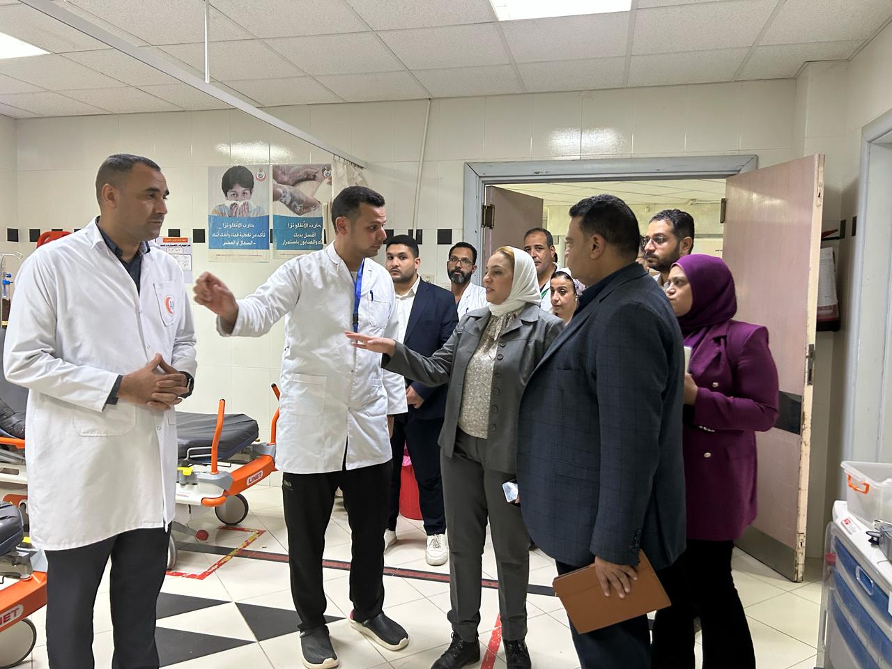 جانب من الجولة التفقدية جانب من الجولة التفقدية