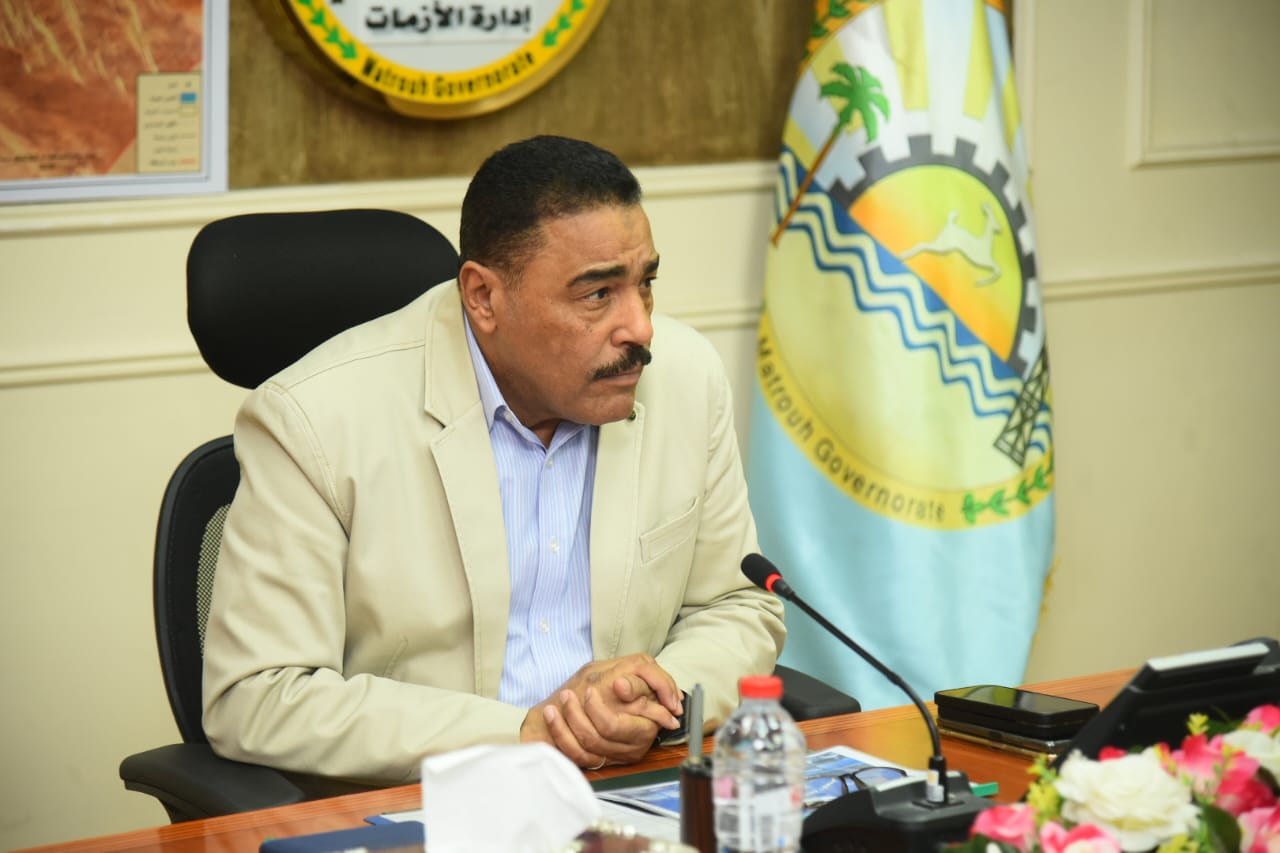 محافظ مطروح اللواء خالد شعيب