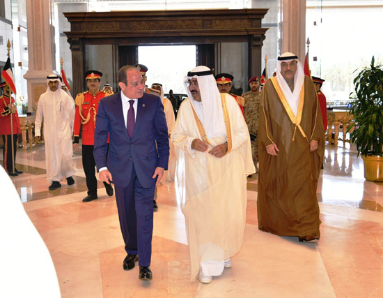 زيارة ناجحة للرئيس السيسي بالكويت وقطر لدعم غزة (3)