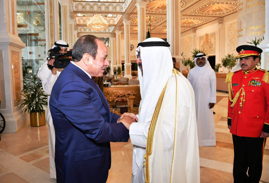 زيارة ناجحة للرئيس السيسي بالكويت وقطر لدعم غزة (8)