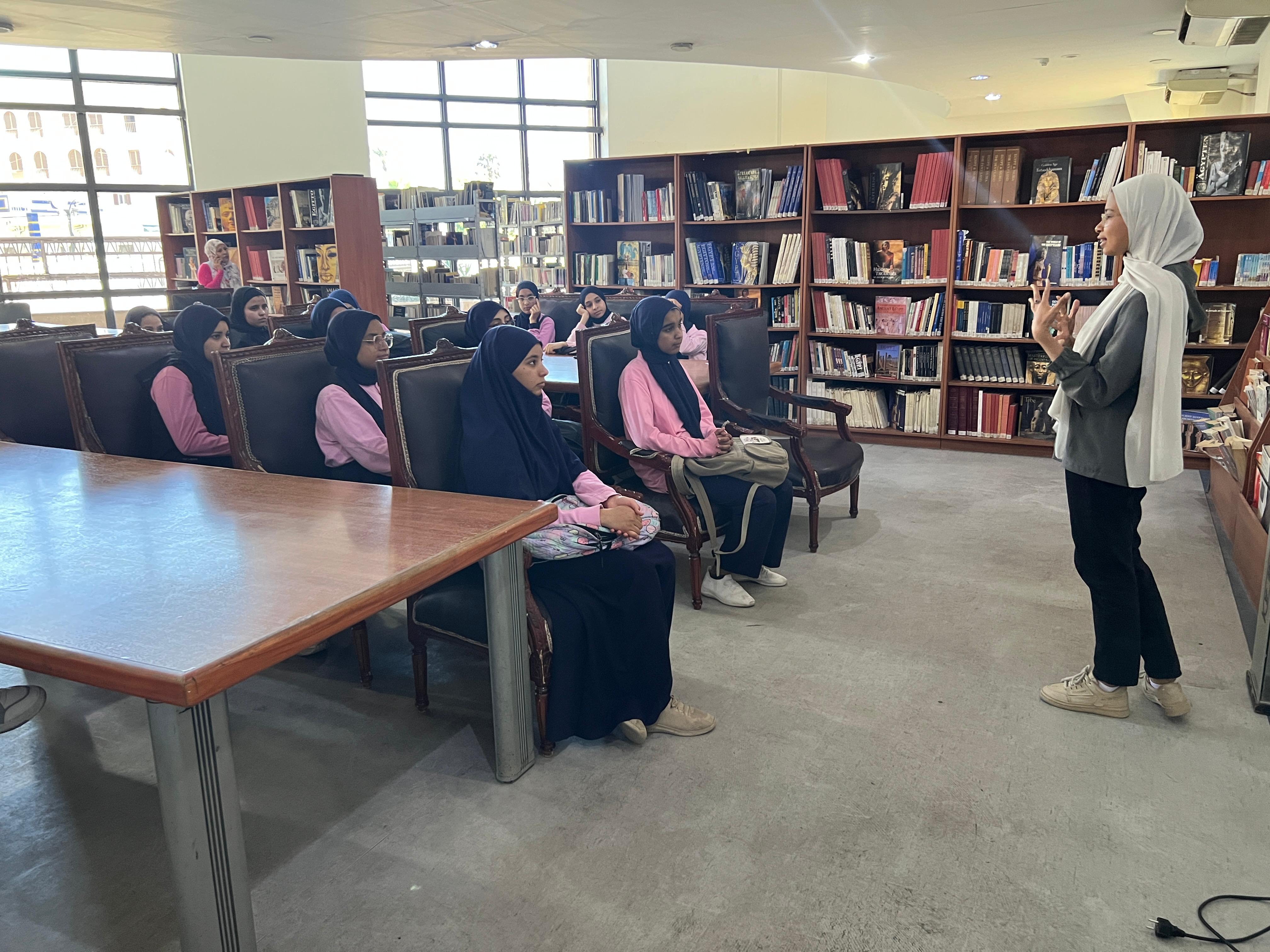 ورش عمل بمبادرة خطوات ضد الإدمان فى مكتبة مصر العامة ورش عمل بمبادرة خطوات ضد الإدمان فى مكتبة مصر العامة
