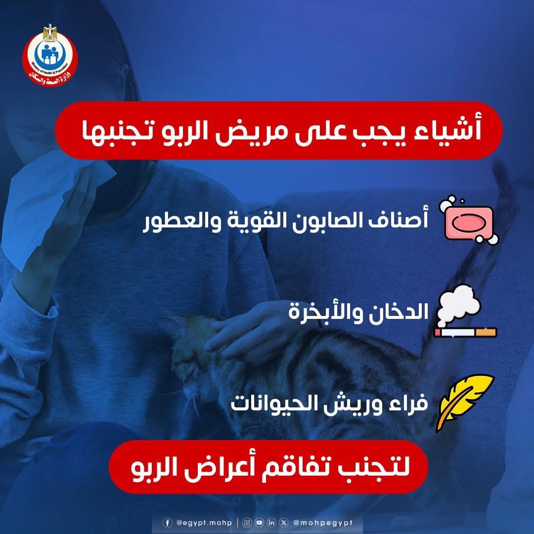 اشياء يجب على مريض الربو تجنبها اشياء يجب على مريض الربو تجنبها
