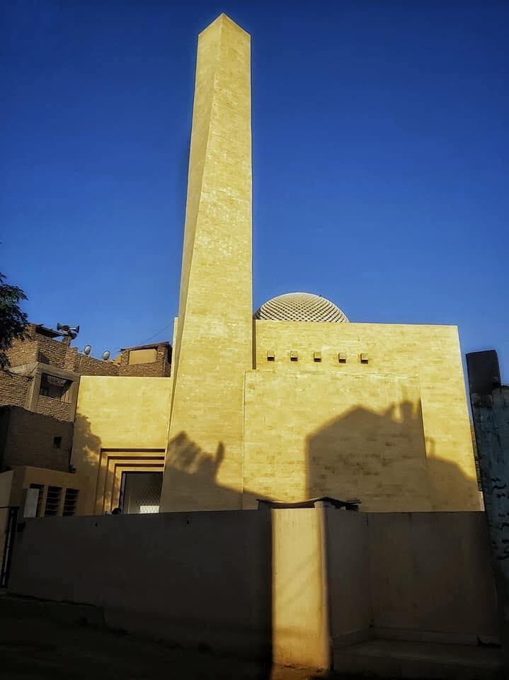 مأذنة المسجد ثلاثية الأبعاد