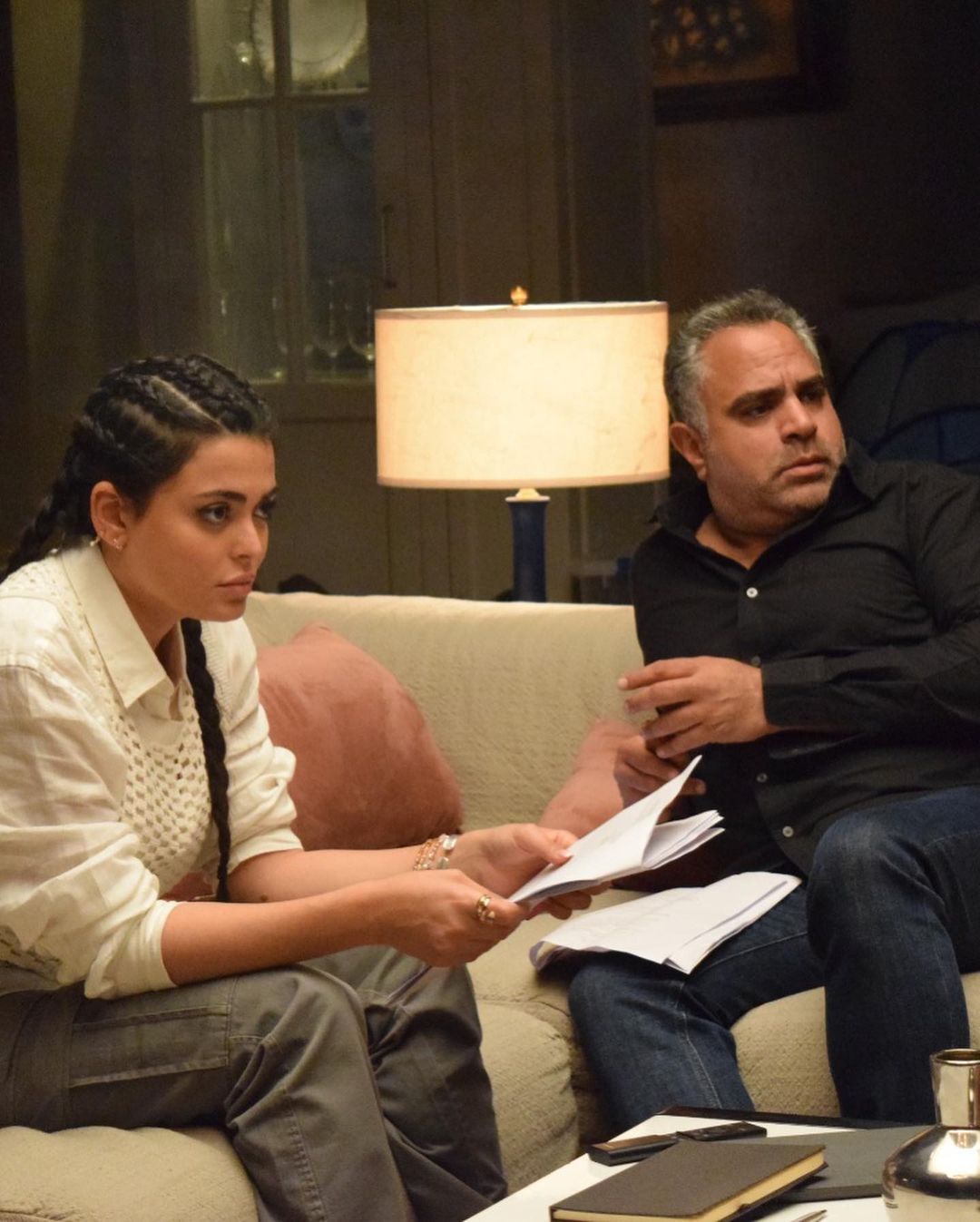 محمد شاهين واسماء جلال (2)