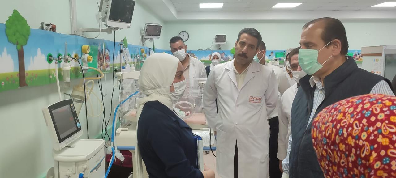  زيارة ميدانية لعددٍ من المستشفيات بمحافظة البحيرة