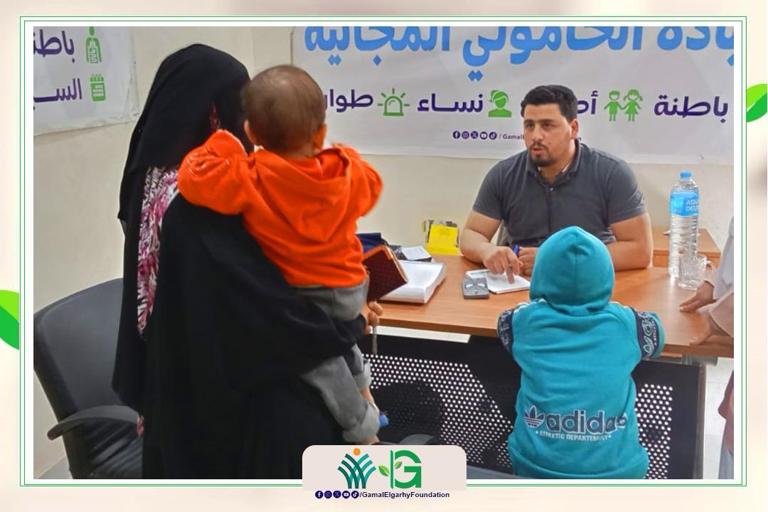 مؤسسة الجارحي عضو التحالف الوطني توفر عيادة طبية مجانية لأهالي الفيوم ضمن حملة إيد واحدة