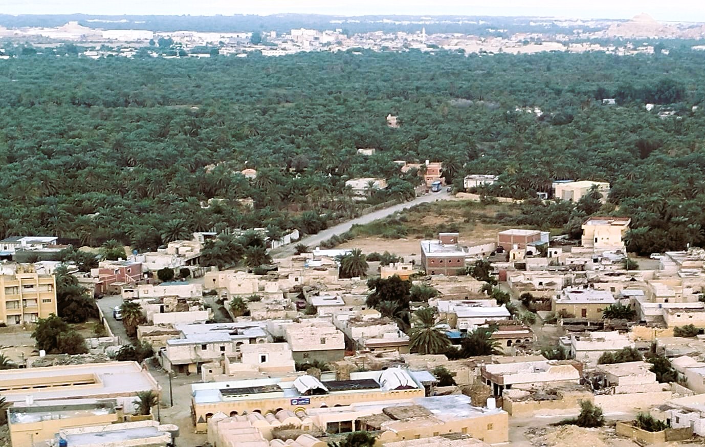 واحة سيوة من اعلى واحة سيوة من اعلى