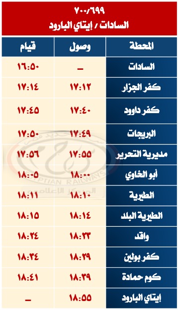 قطار 699  700
