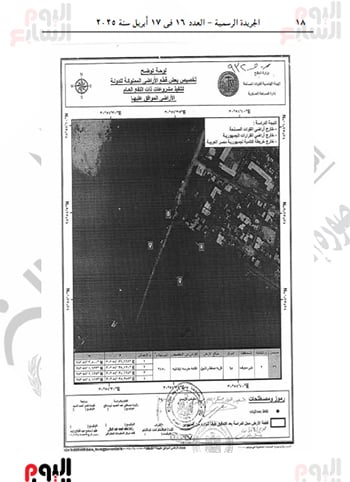 رئيس الوزراء يصدر قرارا بتخصيص عدد من الأراضى للمنفعة العامة (4)