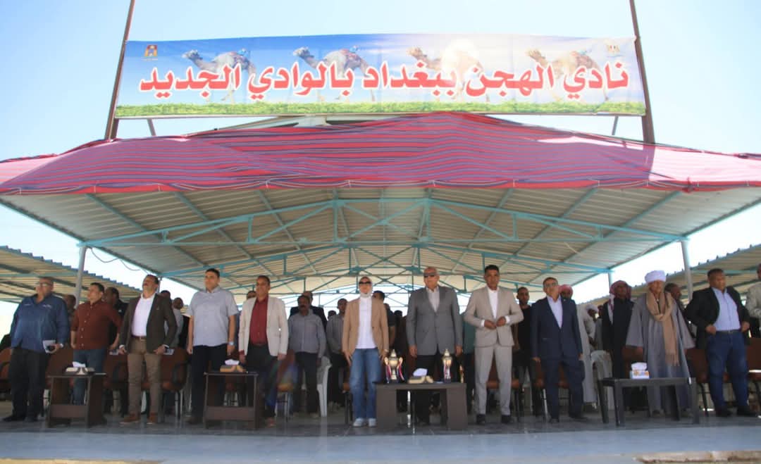 محافظ الوادي الجديد يشهد فعاليات السباق محافظ الوادي الجديد يشهد فعاليات السباق