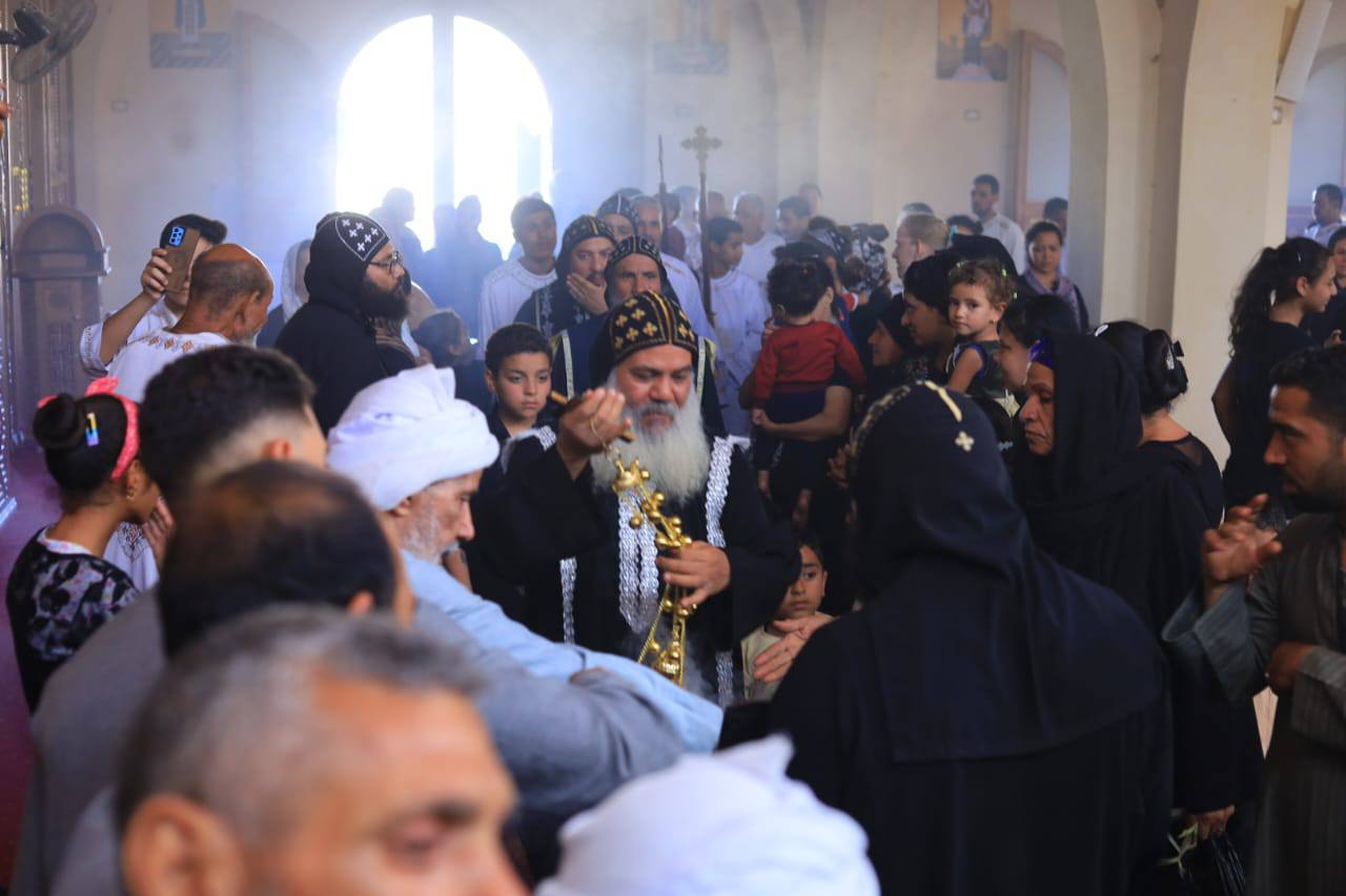 قداس الجمعة العظيمة بدير القديس الأنبا متاؤس الفاخوري
