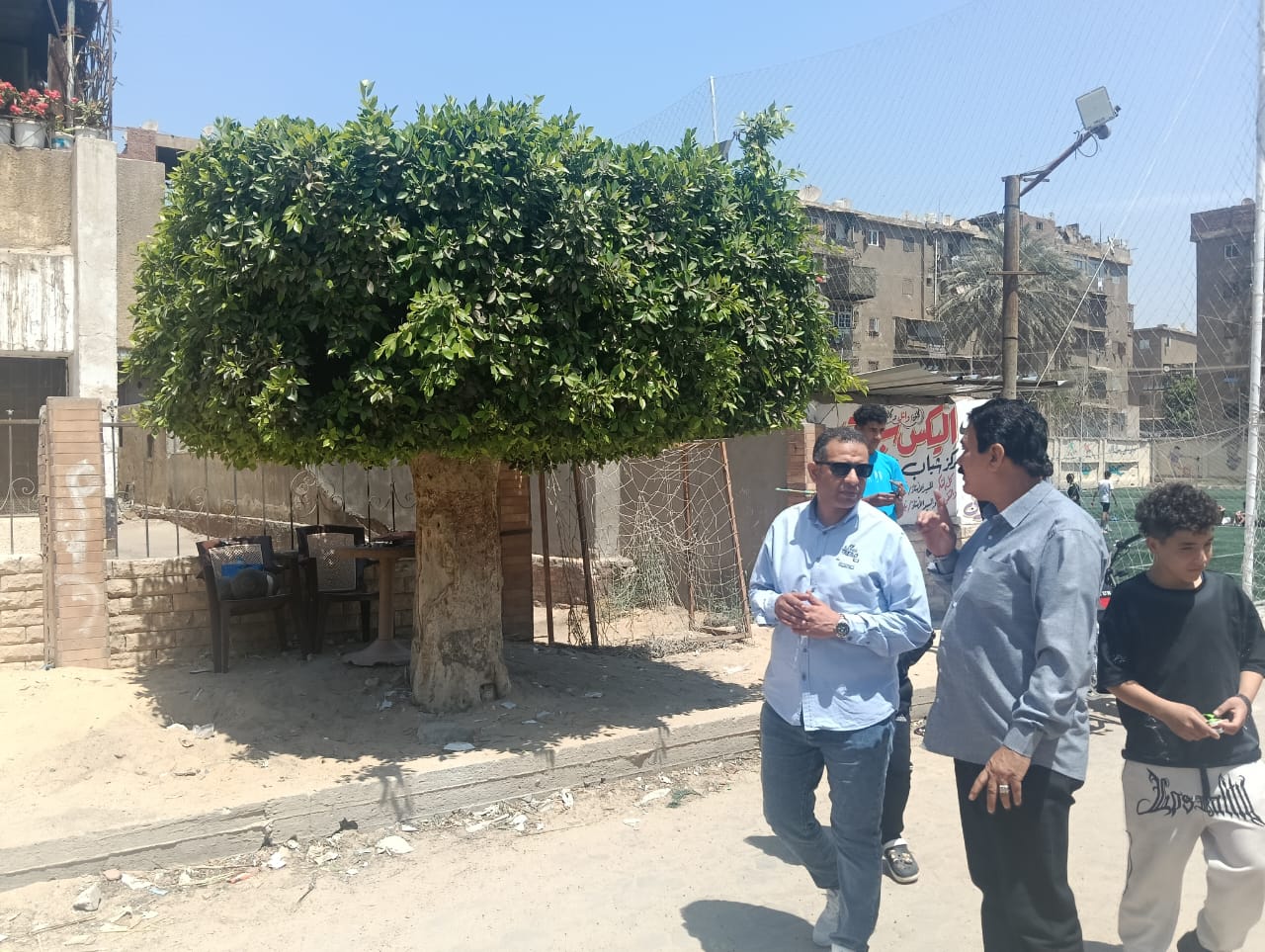 خلال الجولة خلال الجولة