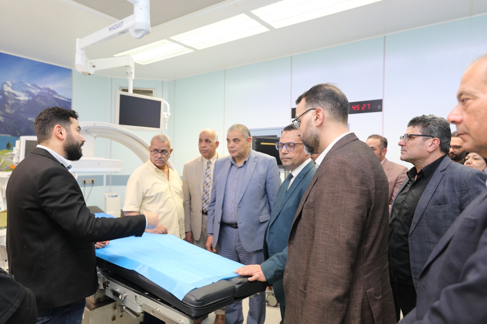 جانب من تفقد رئيس الجامعة جانب من تفقد رئيس الجامعة