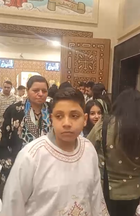 جانب من فرحة الأطفال بعيد القيامة جانب من فرحة الأطفال بعيد القيامة