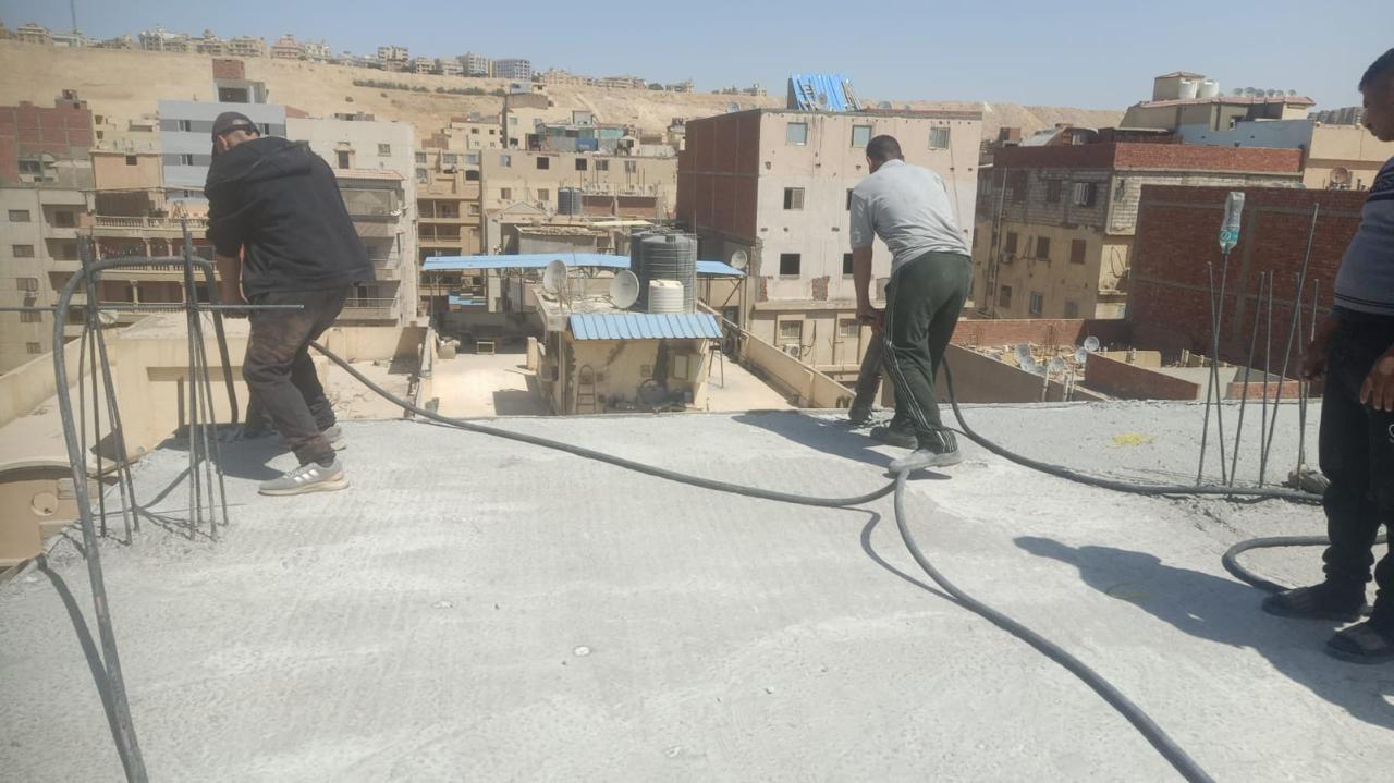 محافظة القاهرة تزيل مخالفات بناء بالمقطم محافظة القاهرة تزيل مخالفات بناء بالمقطم