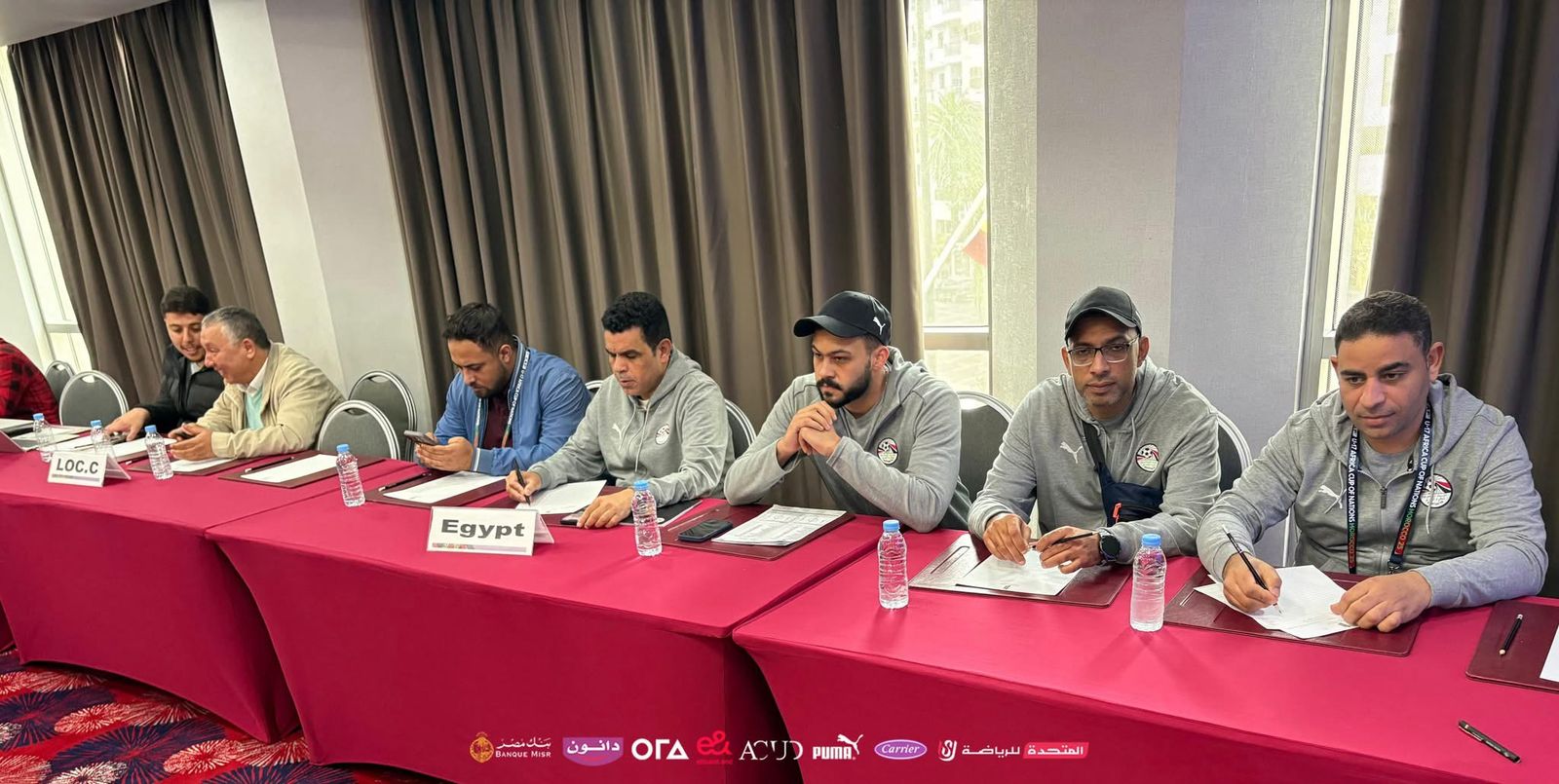 الجهاز الإداري لمنتخب الناشئين