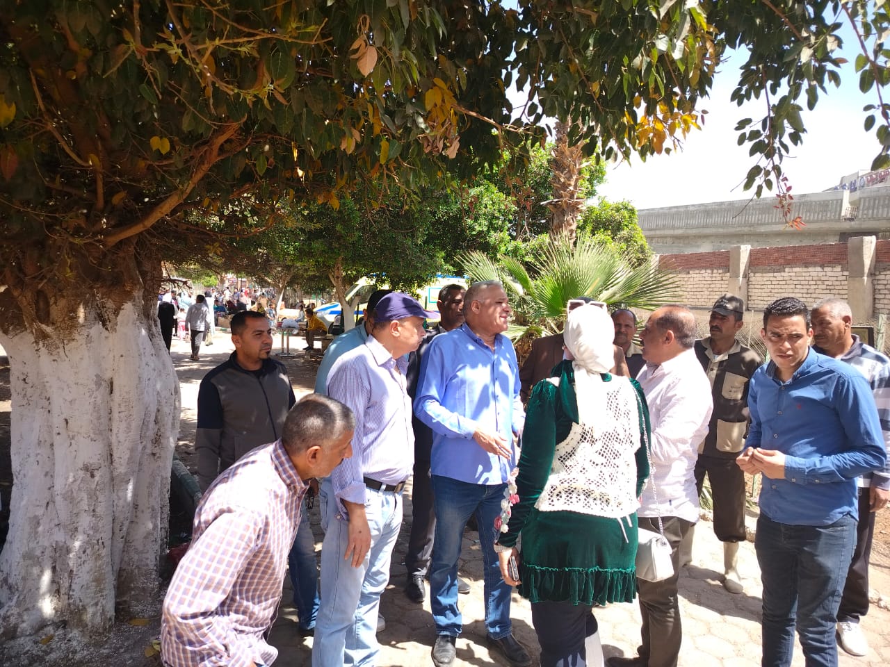 خلال إحدى الجولات