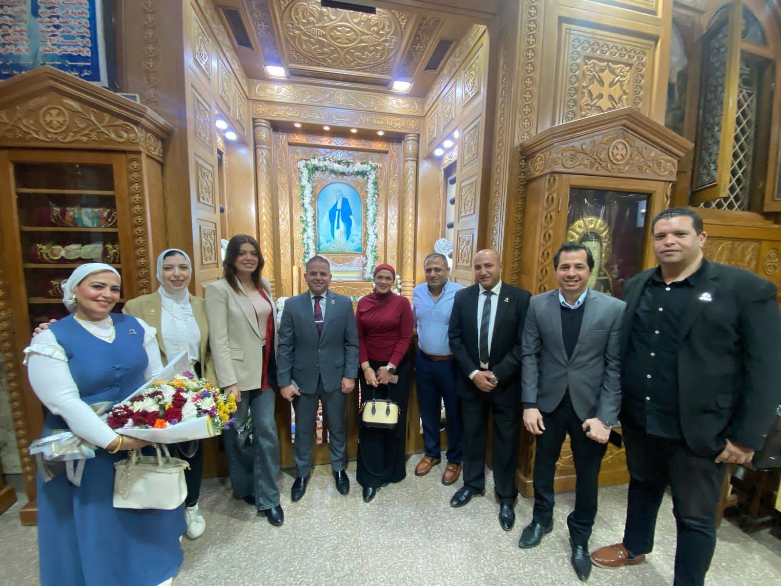 التحالف الوطنى يهنى الاقباط بعيد الميلاد (4)