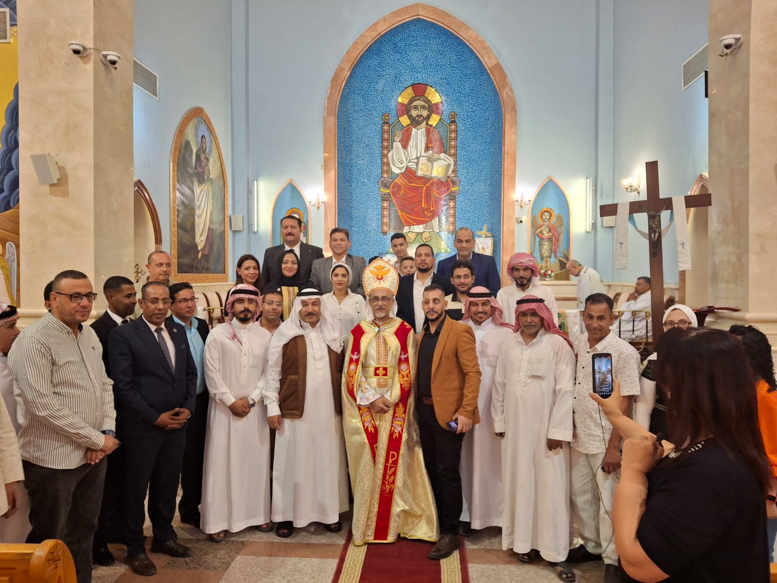 وفد من حزب الجبهة الوطنية  (1)