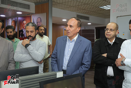 جزلة الكاتب الصحفى عبد المحسن سلامة فى جريدة اليوم السابع (10)