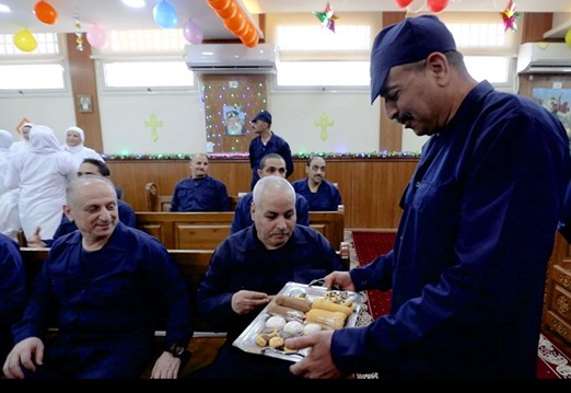 الاحتفال بعيد القيامة المجيد داخل مراكز الإصلاح والتأهيل (5)