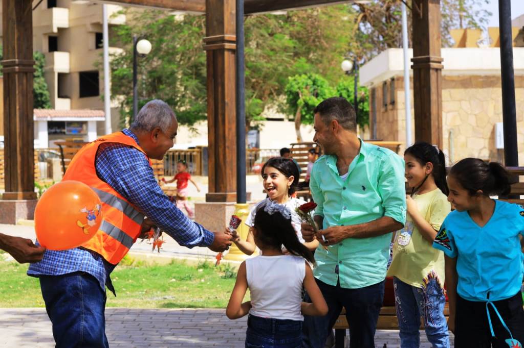 جانب من مشاركة المواطنين فرحة شم النسيم جانب من مشاركة المواطنين فرحة شم النسيم