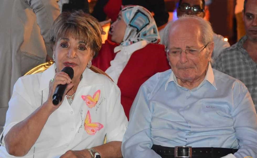 سناء منصور وزوجها سناء منصور وزوجها