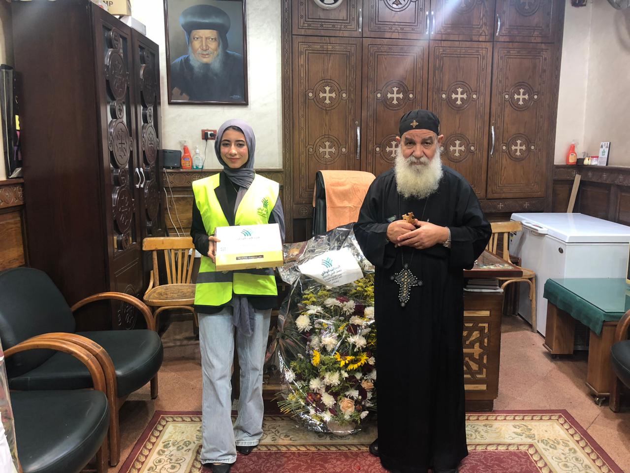 خلال الزيارة خلال الزيارة
