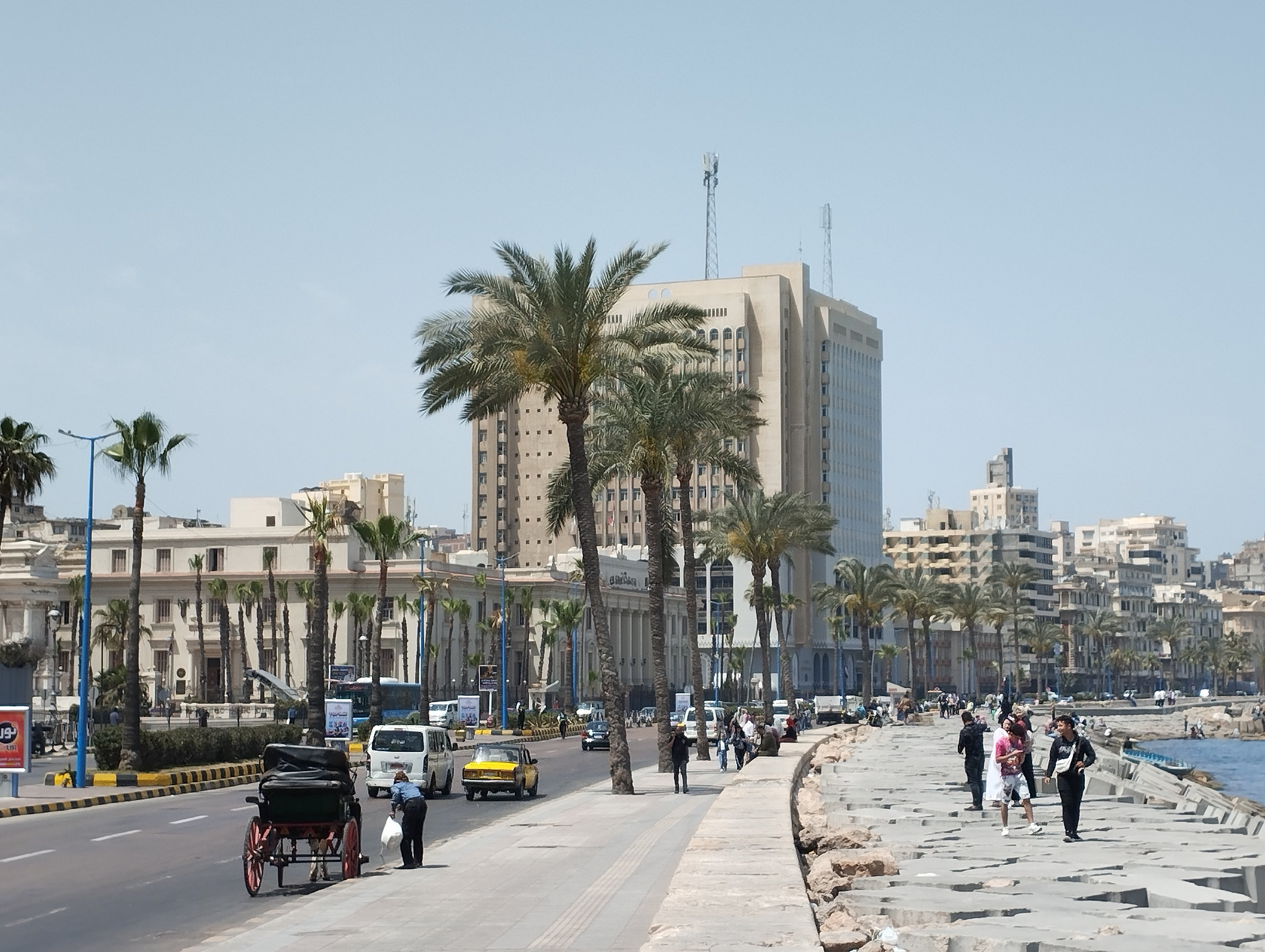 ارتفاع درجات الحرارة بالاسكندرية