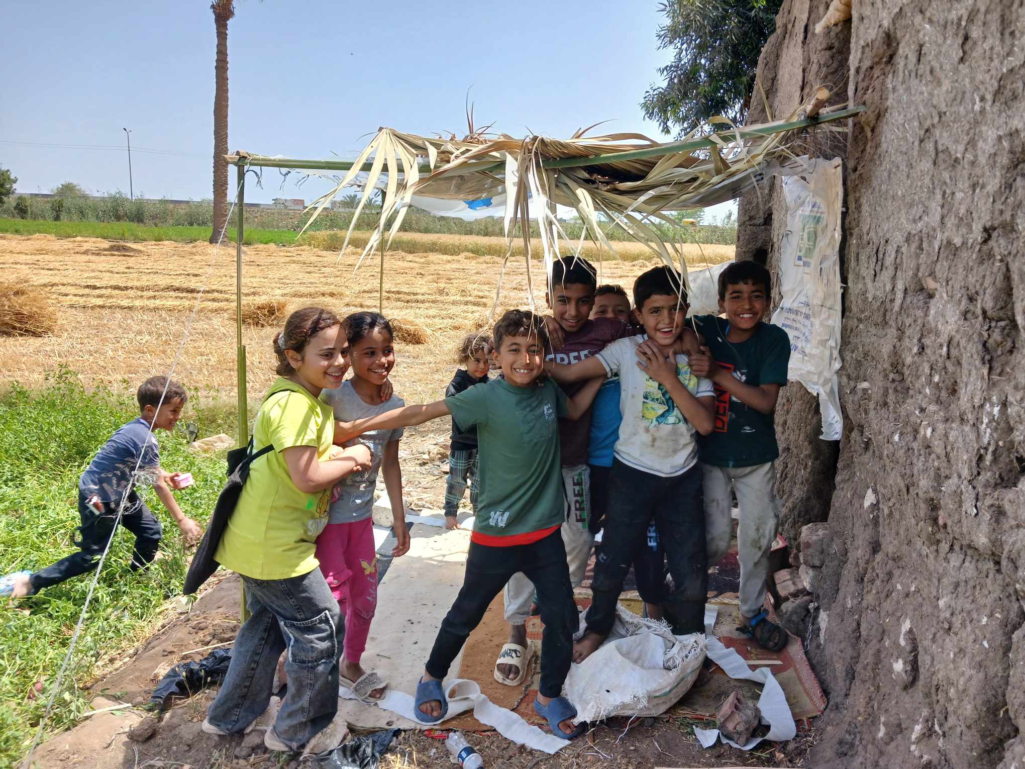 سعادة الاطفال