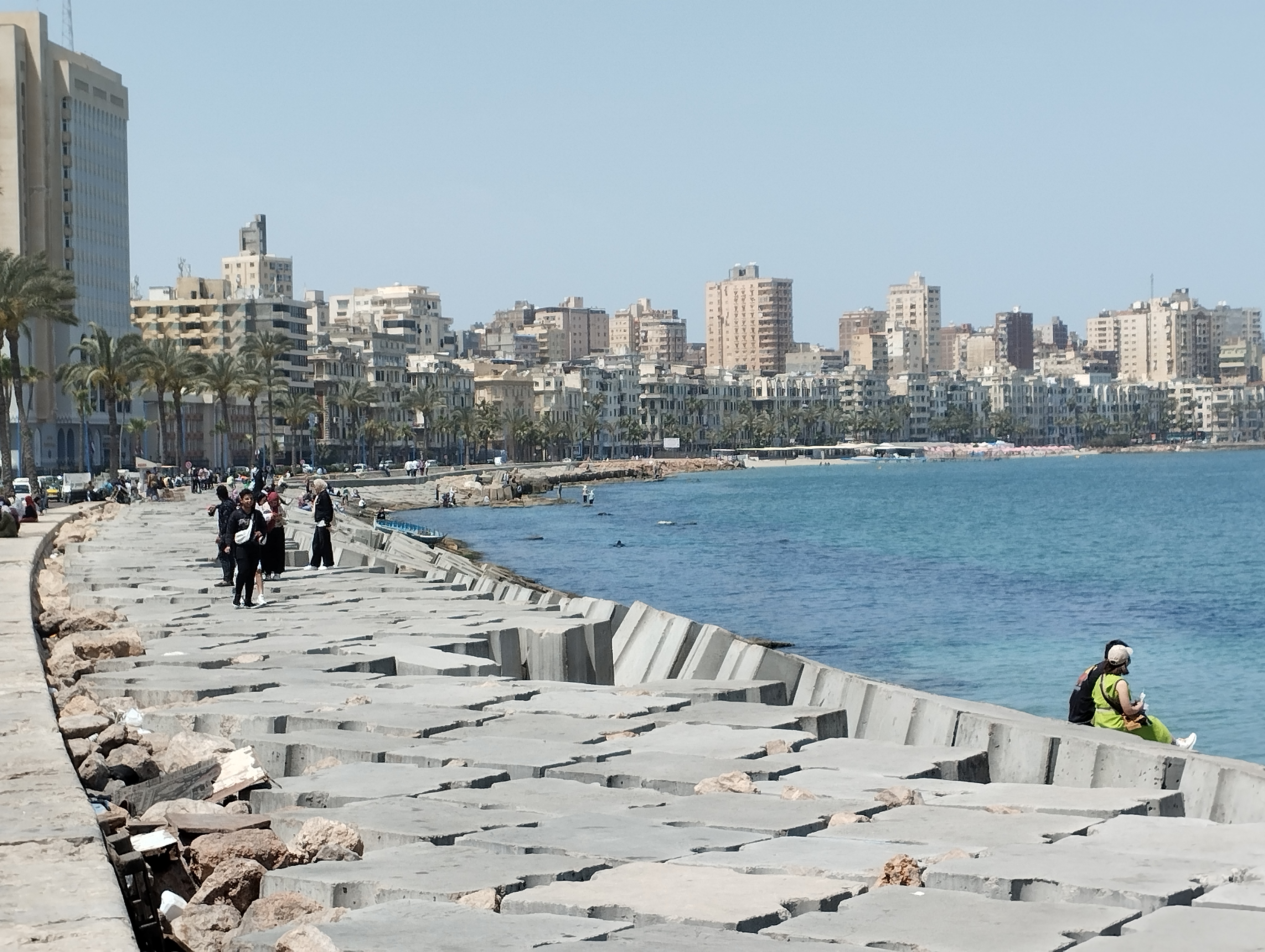 ارتفاع درجات الحرارة في الإسكندرية