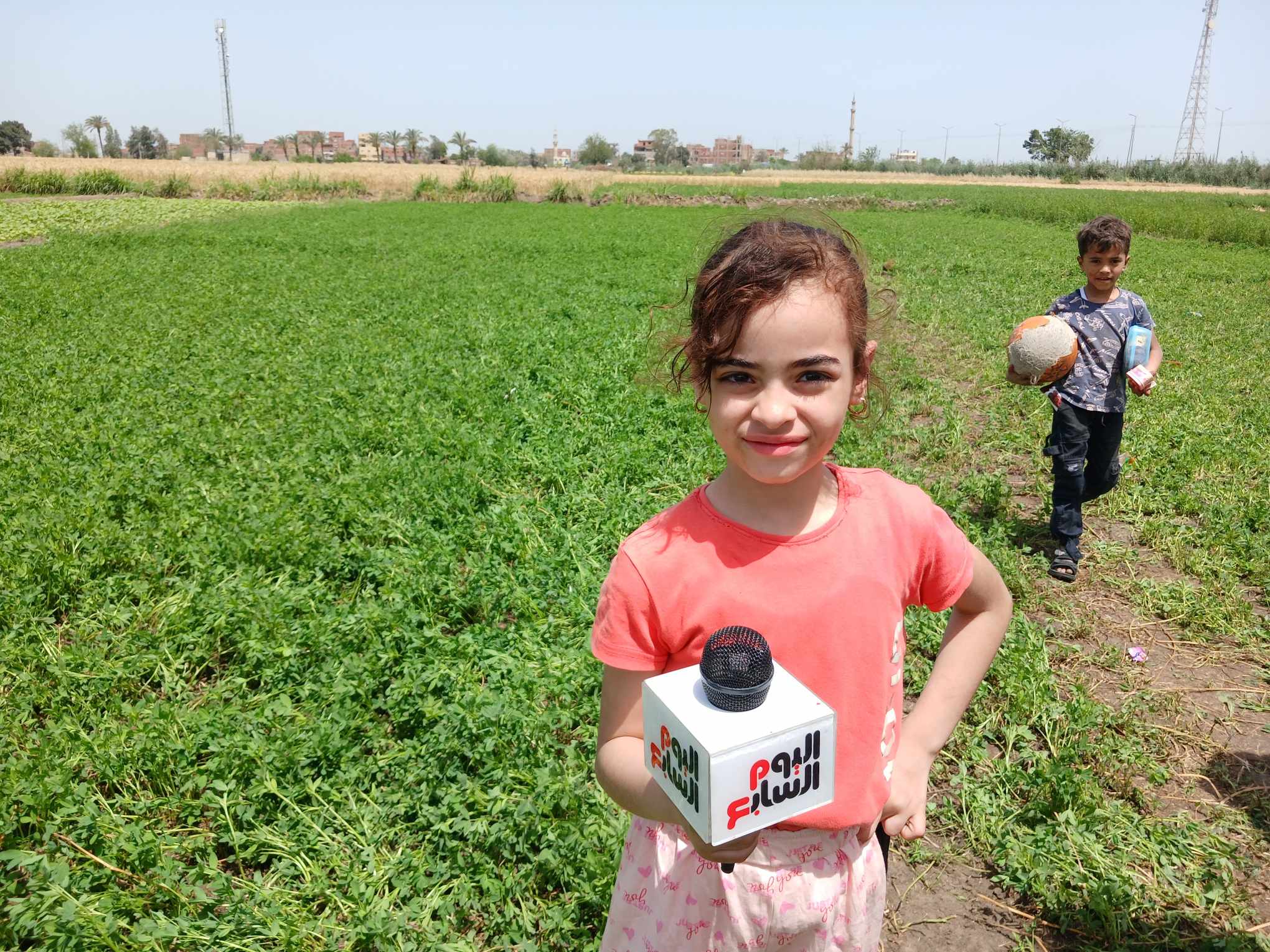 بهجة الاطفال بشم النسيم
